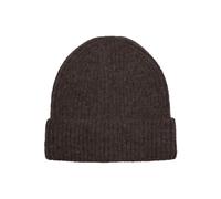 VERO MODA Women's Vmgila Rib Beanie Noos, Chocolate Cake, One Size