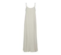 VERO MODA Women's Vmharper Sl Strap Maxi Dress Ga Long, Silver Lining, L