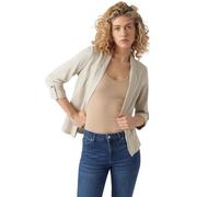 VERO MODA Women's Vmjesmilo 3/4 Loose Blazer WVN Ga Noos, Silver Lining, 10