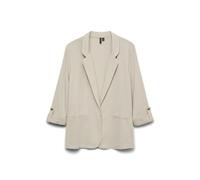 VERO MODA Womens Vmjesmilo 3/4 Loose Blazer WVN Ga Noos, Silver Lining, S UK