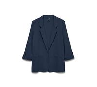 VERO MODA Women's VMJESMILO 3/4 Loose WVN GA NOOS, Navy Blazer, XL, Blazer Navy, 22