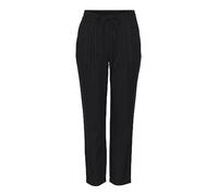 VERO MODA Womens Linen Pants Black XS