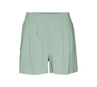 VERO MODA Women's Vmjesmilo Hw WVN Ga Noos Shorts, Silt Green, S