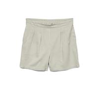 VERO MODA Women's Vmjesmilo Hw WVN Ga Noos Shorts, Silver Lining, S