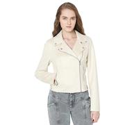 VERO MODA Women's Vmjose Short Faux Suede Jacket Noos, Birch, M