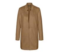 VERO MODA Women's Vmjosefreja Faux Suede Jacket Boo, Tigers Eye, L