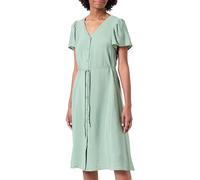 VERO MODA Women's Vmjosie SS Calf Shirt Dress WVN Ga Keid, Hedge Green, S