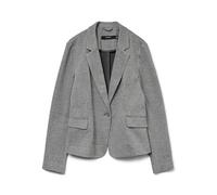 VERO MODA Women's VMJULIA LS Blazer JRS NOOS, Dark Grey Melange, 10