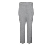 VERO MODA Women's Vmjulia Nw Ankel Pants JRS Noos, Dark Grey Blend, 12