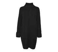 VERO MODA Women's Vmjupiter Ls Cowlneck Short Dress Bf, Black, S