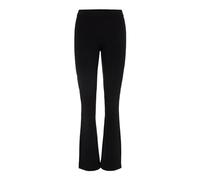 VERO MODA Women's Vmkamma Mr Flared Jersey Trousers Tall Trousers, Black, S / 36L