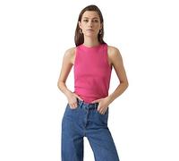 VERO Moda Women's Vmkerry 2/4 O-Neck Top VMA Noos Shirt, Georgia Peach, L