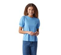 Vero Moda Women's Vmkerry 2/4 O-Neck Top VMA Noos Shirt, Little Boy Blue, XS