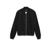 VERO MODA Women's Vmkimiko LS Short Jersey Bomber Noos, Black, S