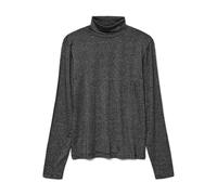 VERO MODA Women's Vmlava Glitter Ls Highneck Top Stripe Ga, Black, M