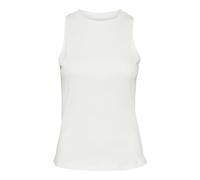Vero Moda Women's VMLAVENDER SL TOP VMA JRS NOOS Shirt, Snow White, Large