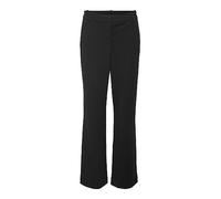 VERO MODA Women's VMLUCCA MR Straight Jersey Pant NOOS, Black, M/34