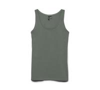 VERO MODA Women's Vmlulu Long Tank Top JRS Ga Noos, Laurel Wreath, M