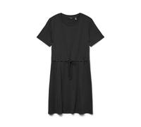 VERO MODA Women's Vmluna SS Short String Dress JRS Noos, Black, M