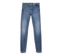 Vero Moda Womens Vmlux Mr Slim Ri310 Noos Jeans, Medium Blue Denim, L / 32L UK