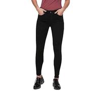 Vero Moda Women's Vmlux Nw Super Slim Ba037 Noos Jeans, Black, S UK