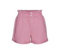 VERO MODA Women's Vmlyra Hr Paperbag Mix Shorts, Pink Cosmos, S
