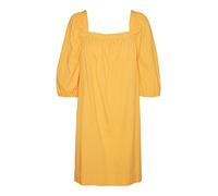 VERO MODA Women's VMMACIA 3/4 Short Dress WVN, Radiant Yellow, S