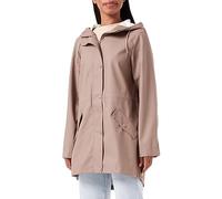 VERO MODA Women's Vmmalou Coated Jacket, Brown Lentil, M