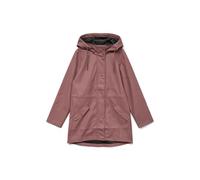 VERO MODA Women's Vmmalou Coated Jacket Noos, Rose Brown, XL