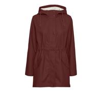 VERO MODA Women's Vmmalou Coated Jacket Noos Short, Fired Brick, L