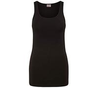 VERO MODA Women's Vmmaxi My Soft Long Tank Top Noos Vest, Black, 40 (Manufacturer Size: Large)