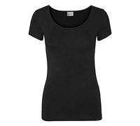 Vero Moda Women's Vmmaxi My Soft U-neck Noos T Shirt, Black, S UK