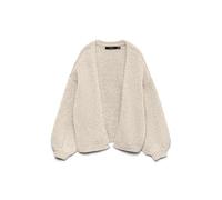 VERO MODA Womens Vmmaybe Ls Open Noos Knit Cardigan, Birch, M UK