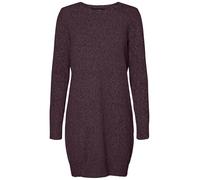VERO MODA Women's Vmmdoffy LS O-Neck Dress Ga Noos, Winetasting, M