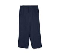 VERO MODA Women's Vmmelaney Hw Loose Trousers WVN Ga Noos, Blazer Navy, M