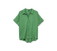 VERO MODA Women's Vmmelaney Queeny SS Shirt WVN Ga Noos, Green (Kelly Green), S