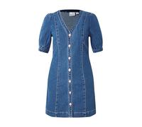 VERO MODA Women's Vmmelody Yo342 2/4 Mini Dress, Medium Blue (Medium Blue Denim), L