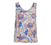 VERO MODA Women's Vmmenny Tank Top WVN Ga Noos, Silver Lining/AOP: hayda, Large