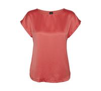 VERO MODA Women's Vmmerle Mix Top WVN Ga Noos, Cayenne, XL