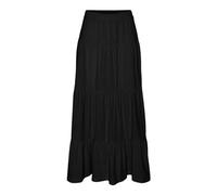 VERO MODA Women's Vmmia Hw Long Skirt JRS SPE, Black, XS