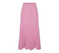 VERO MODA Women's Vmmia Hw Long Skirt JRS SPE Skirt, Pink Cosmos, S