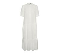 VERO MODA Women's Vmmilan 2/4 7/8 Dress WVN, Snow White, S