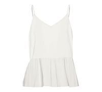 VERO MODA Women's Vmmilan SL Top WVN, Snow White, M