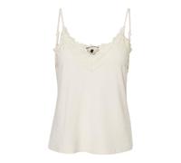 VERO MODA Women's Vmmilla Singlet Ga Vo Petite Noos Top, Birch, M