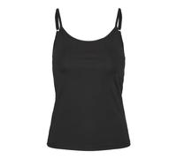 VERO MODA Women's Vmmillion Singlet JRS Noos Top, Black, XL