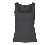 VERO MODA Women's Vmmillion Sl Square Top 2-Way JRS Noos, Asphalt, M