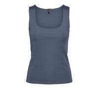 VERO MODA Women's Vmmillion Sl Square Top 2-Way JRS Noos, China Blue, S