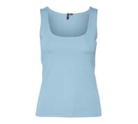 VERO MODA Women's Vmmillion Sl Square Top 2-Way JRS Noos, Cool Blue, XL