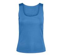 VERO MODA Women's Vmmillion SL Square Top 2-Way JRS Noos, Ibiza Blue, L