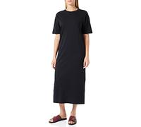 VERO MODA Women's Vmmolly SS Oversize Calf Dress Noos Tall Midi Dress, Black, XS